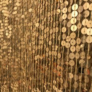 Gold Sequin Vintage Blazer